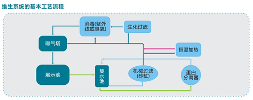 维生系统的基本工艺流程