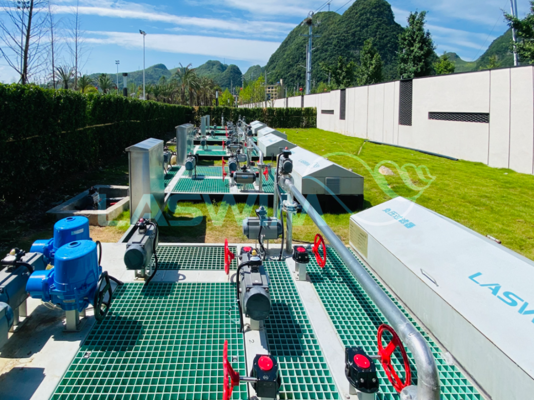 负压过滤系统-现场安装