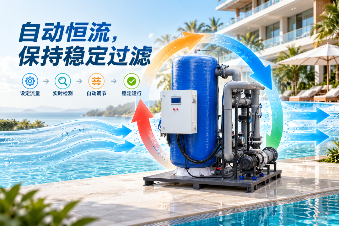 自动恒流,让过滤状态更稳定 自动恒流,让过滤状态更稳定